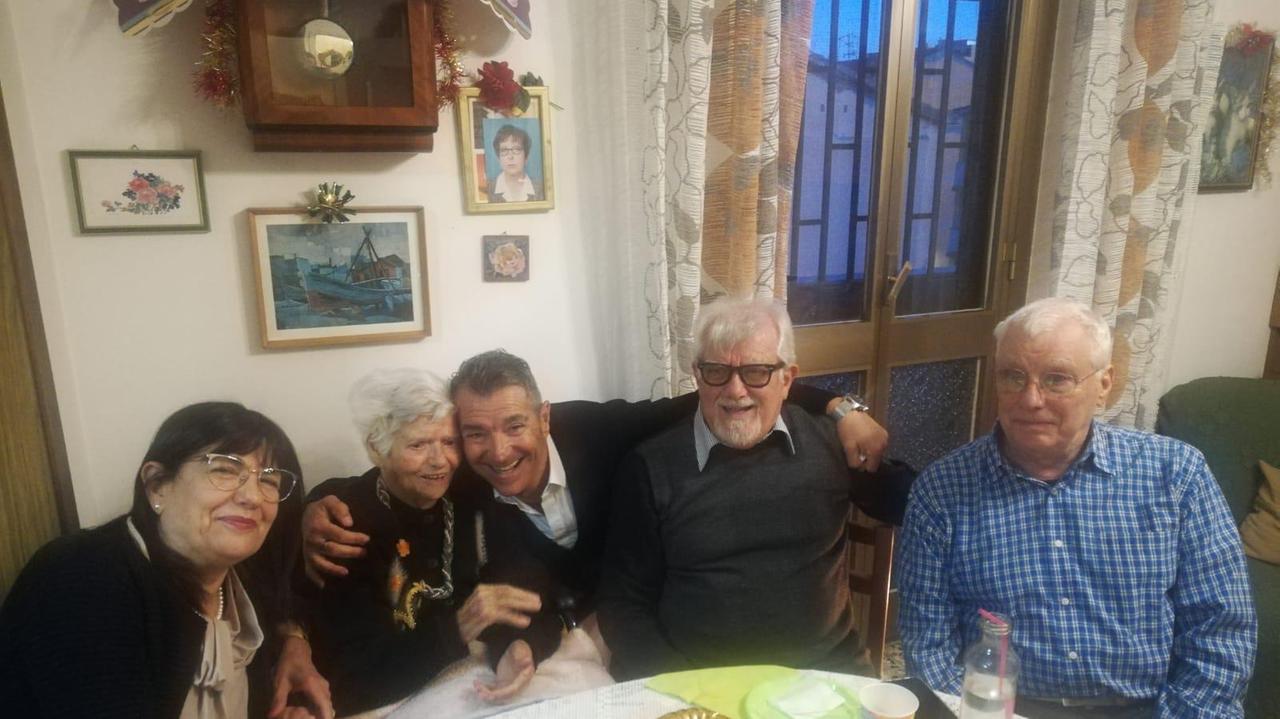 Antonietta Pisano con la sua famiglia
