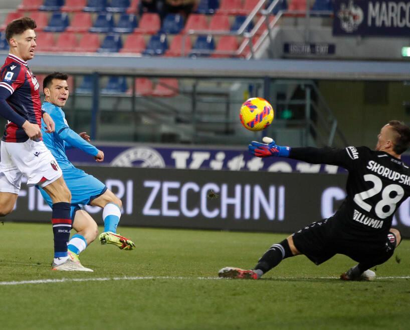 Troppo Napoli per questo Bologna Ancora niente vittorie nel 2022 