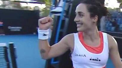 Martina Trevisan brilla in Australia