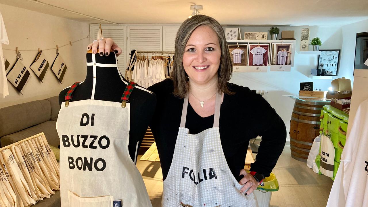 Come parli, Giada? Il dialetto toscano stampato a mano su stoffe e magliette