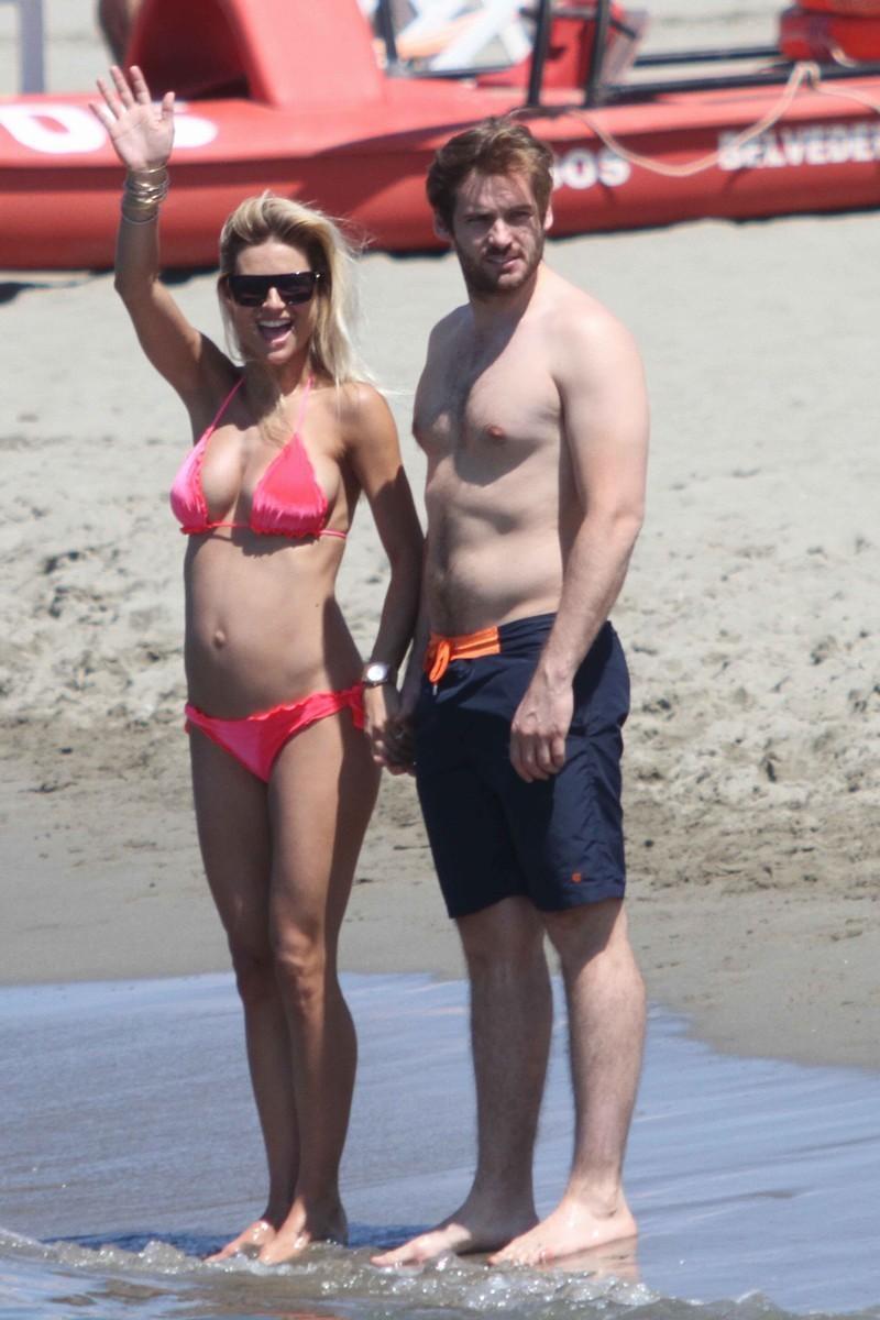 Michelle Hunziker e Tomaso Trussardi (foto d’archivio)