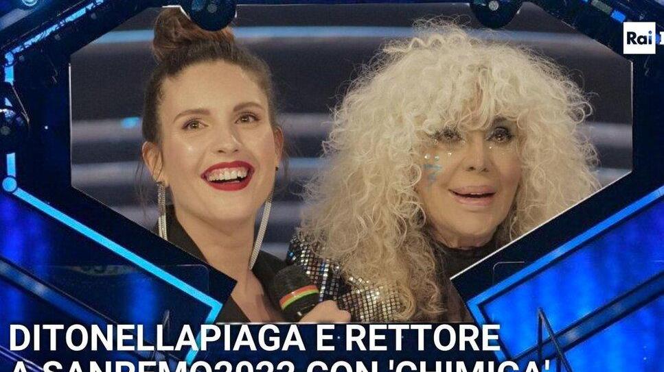 Margerita Carducci in arte Ditonellapiaga con Donadella Rettore