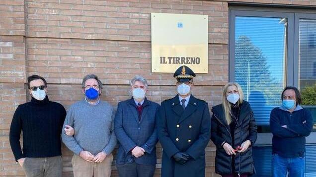 Il colonnello Querqui visita la nostra redazione
