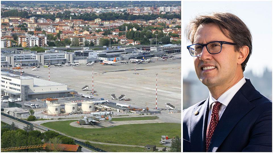 L’aeroporto di Pisa e e il sindaco di Firenze Dario Nardella