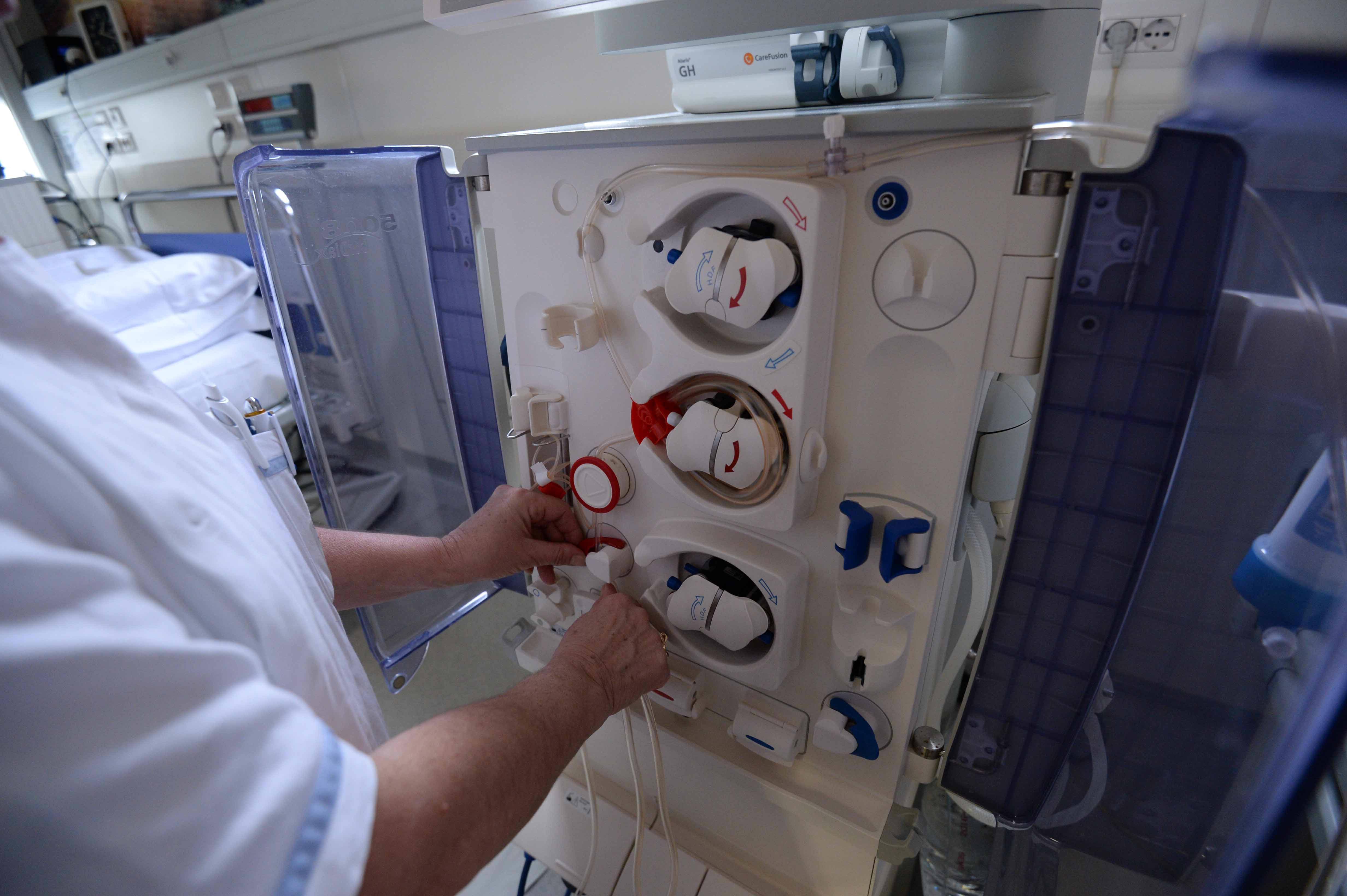 Il centro dialisi di un ospedale