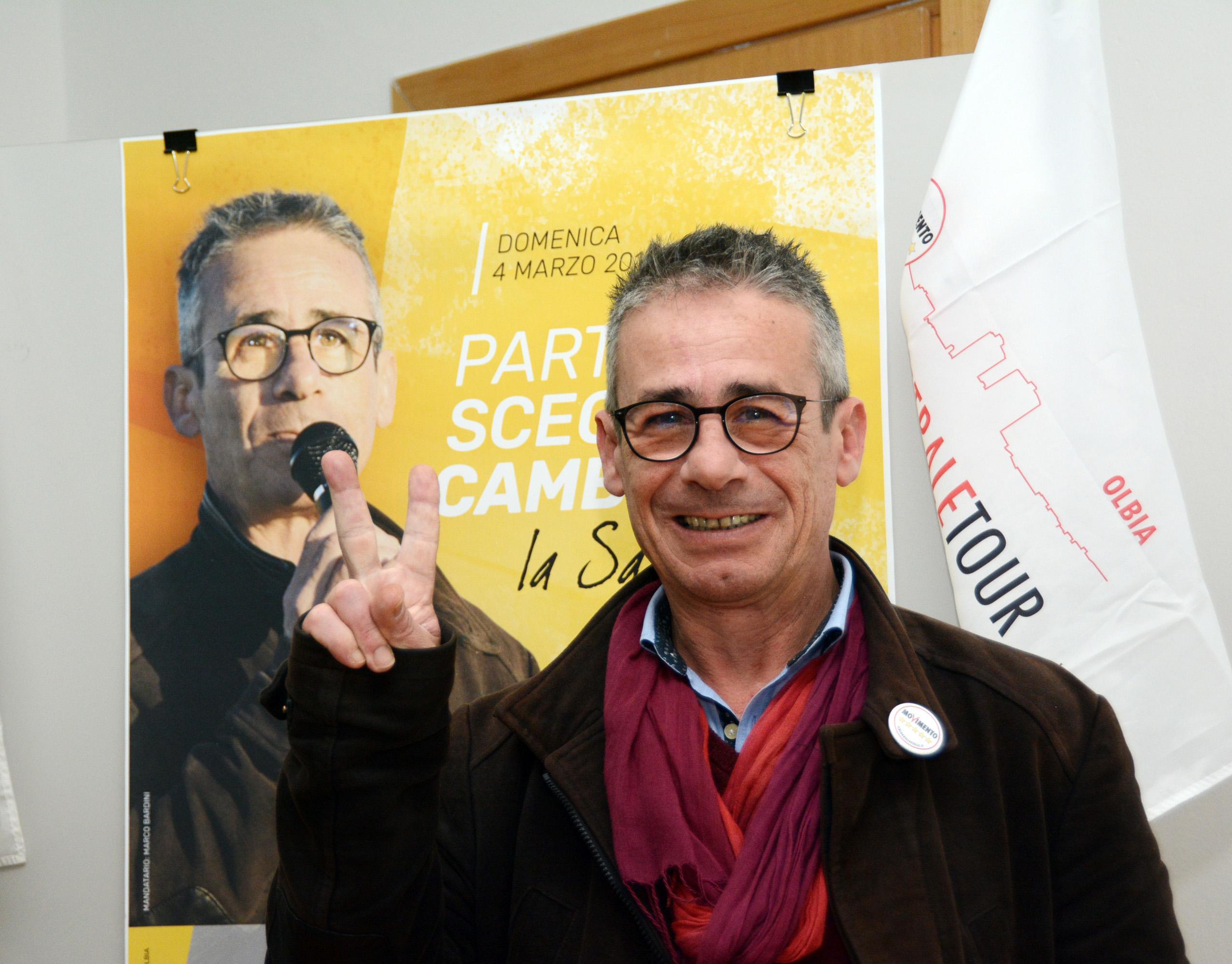 Nardo Marino dopo l'elezione alla Camera del 2018