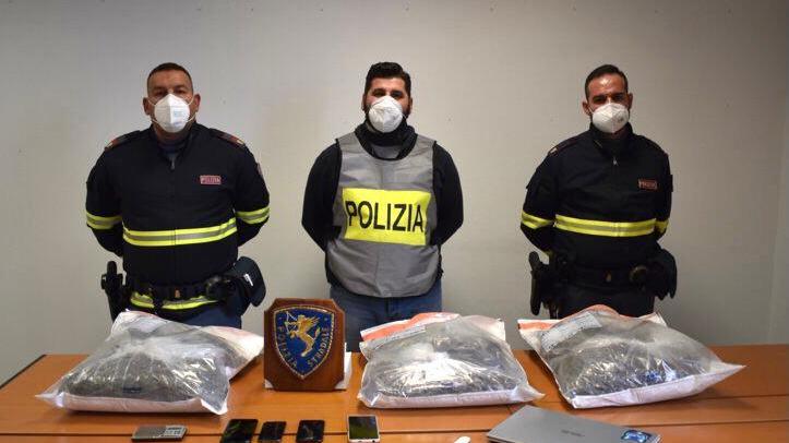 Spaccio di marijuana: due arresti a Cagliari