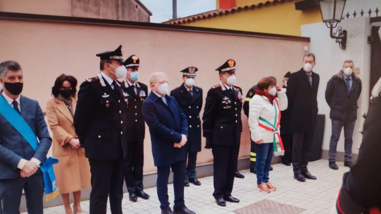 Riapre dopo 8 anni la caserma dei carabinieri a Vallermosa