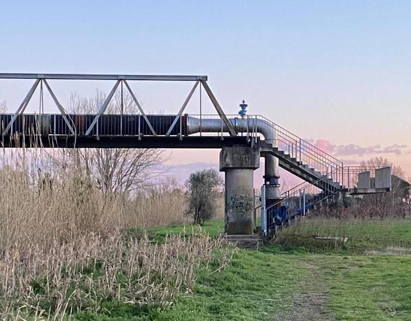 Il “Tubo del mille” da riattivare: «Attraversamento utile per i pedoni» 