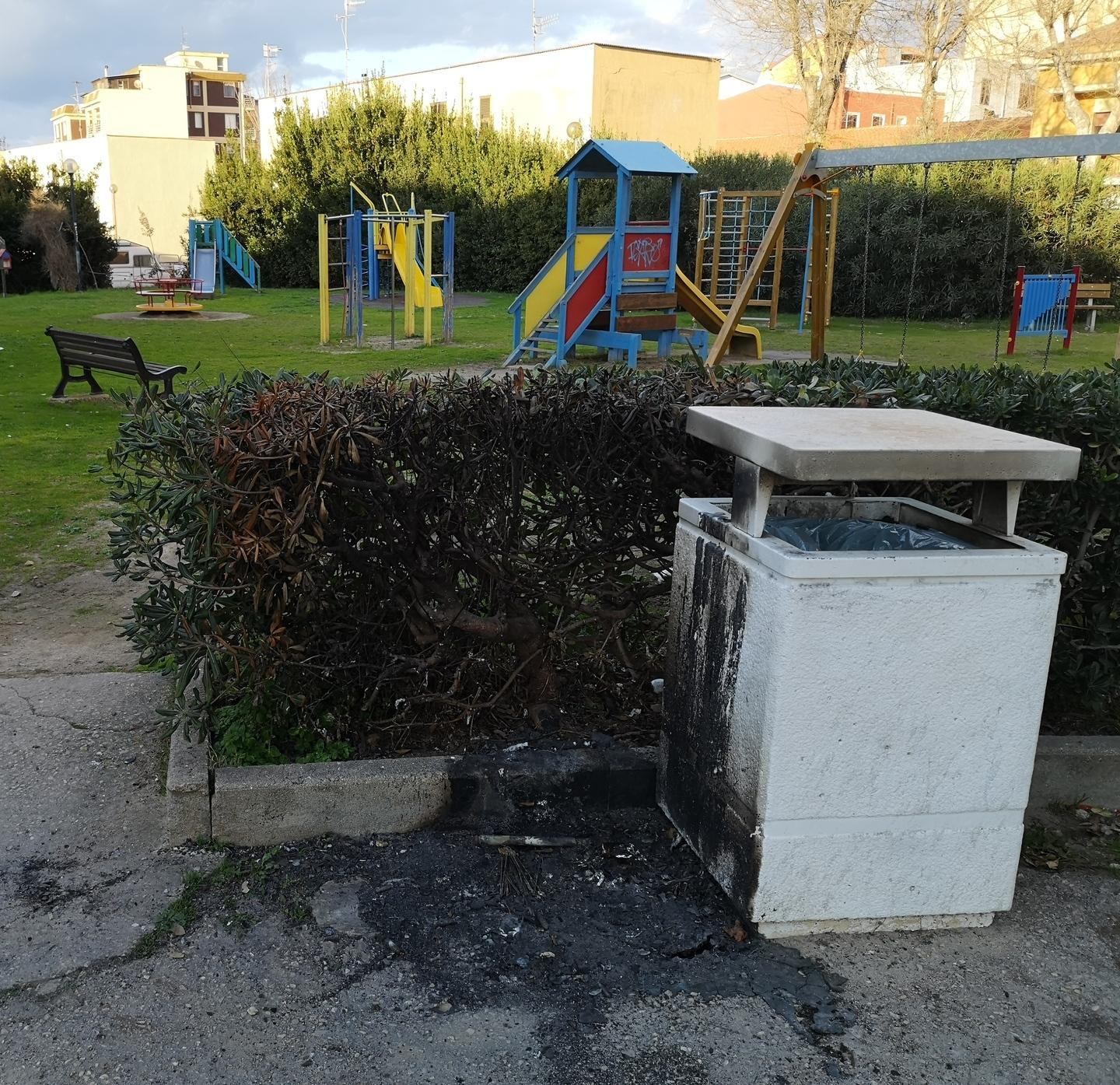 Parco di San Gavino ancora nel mirino di giovani vandali