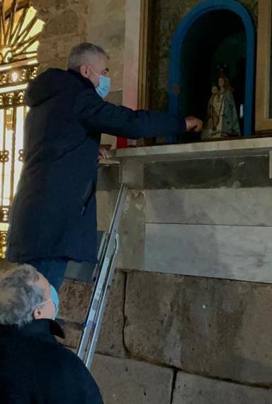 Una nuova statua della Madonna a Porto Salve