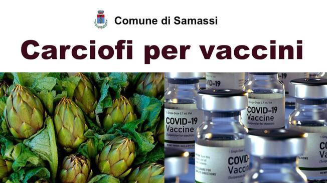 Vaccini: carciofi in dono a personale hub nel sud Sardegna