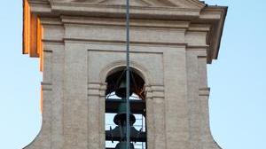 La campana che saluta l’elezione del Presidente