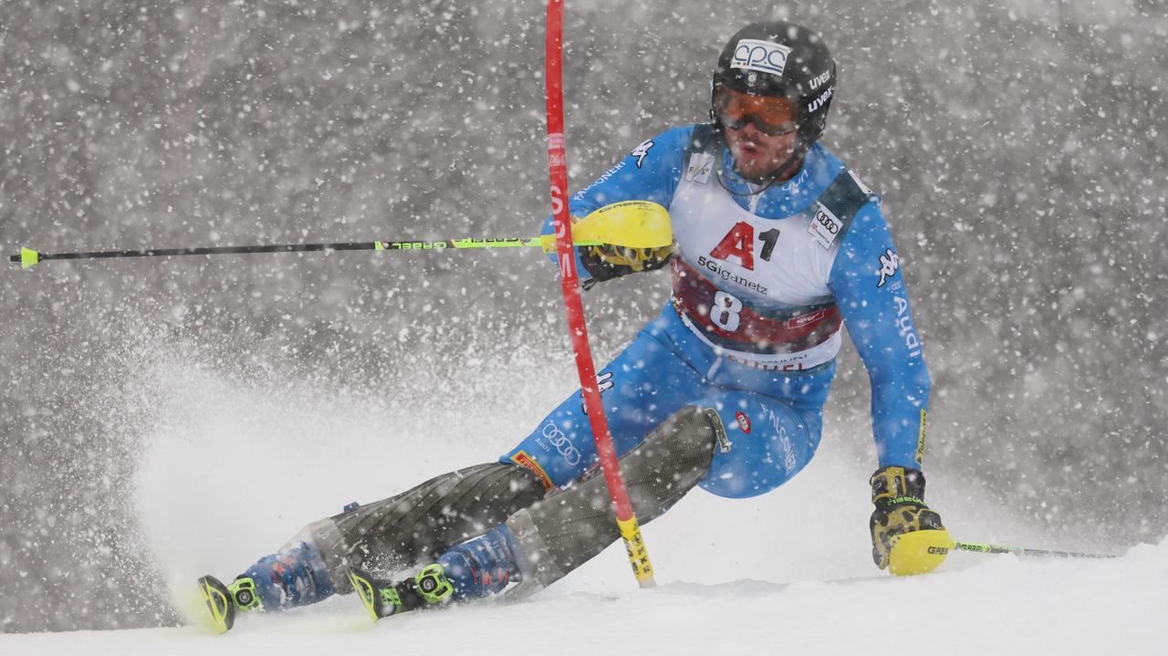 Razzoli che peccato! A Kitzbuehel esce nella seconda manche mentre faceva il miglior tempo