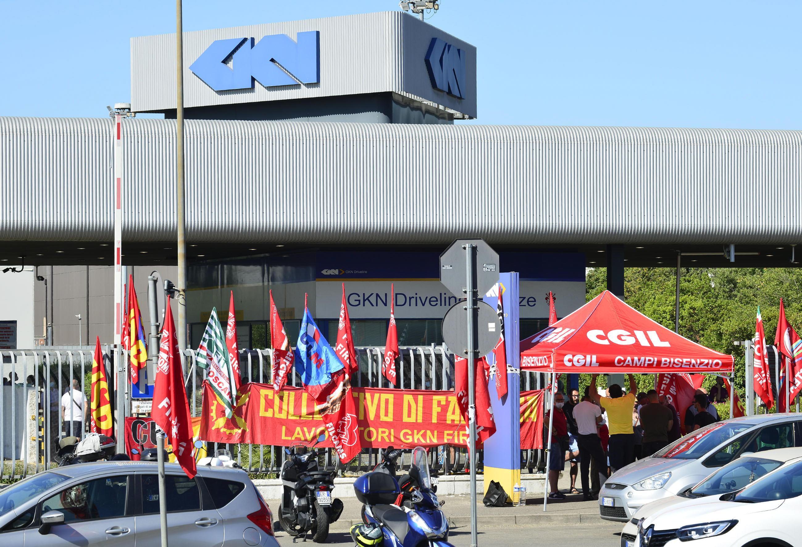 L'ex Gkn di Campi Bisenzio