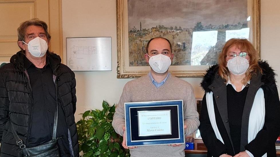 Sicurezza sulle strade Una targa al Comune dai genitori di Coletta