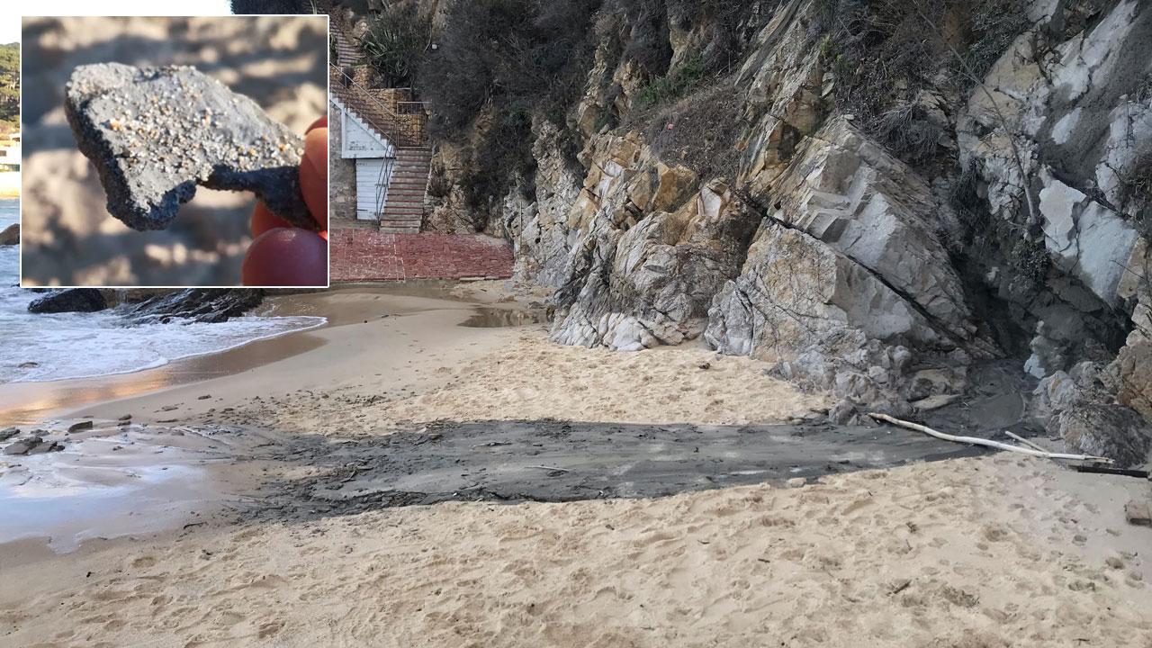 Elba, sulla famosa spiaggia della Biodola una colata di calcestruzzo. Chi può essere il "colpevole"