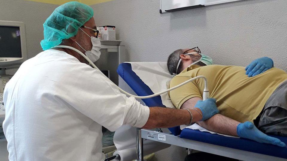 Una visita in un ambulatorio medico (foto d’archivio)