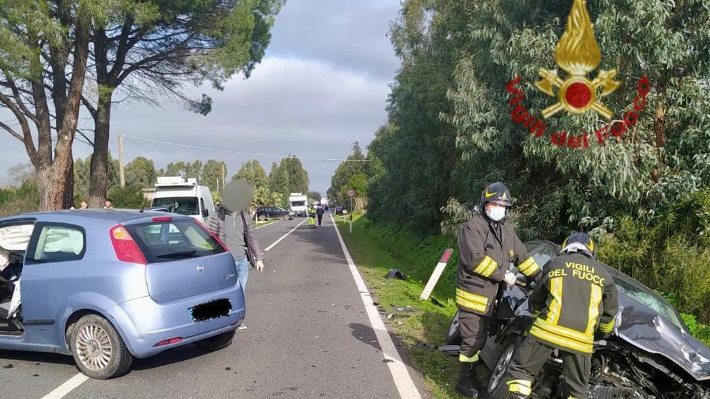 L'incidente avvenuto il 30 dicembre 2021 sulla statale 126 Guspini-San Gavino