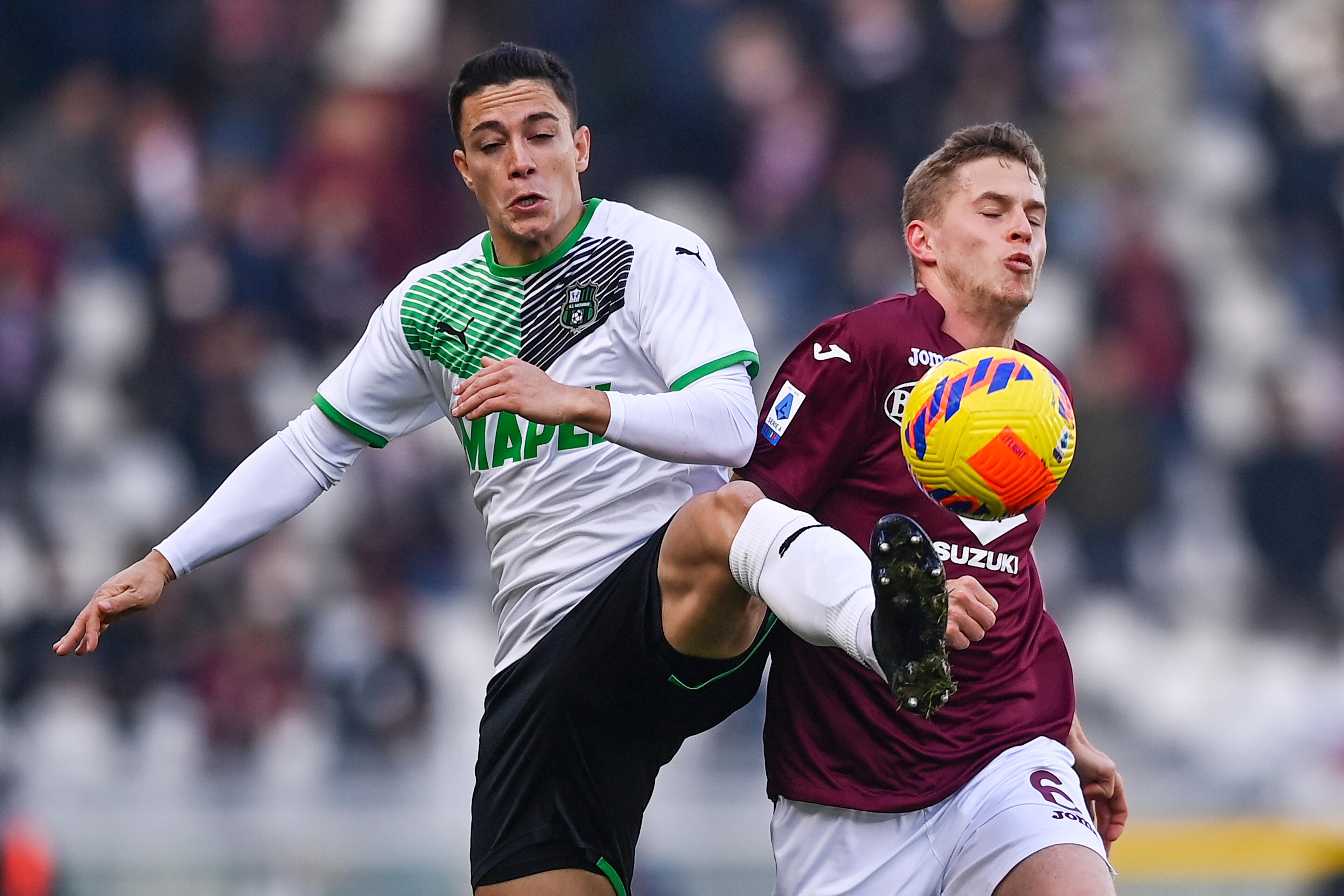 Seria A / Torino-Sassuolo 1-1 Raspadori, su assist di Berardi, beffa il Toro 