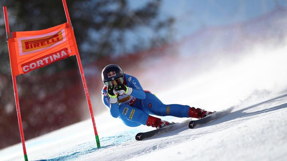 Sofia Goggia vola e conquista Cortina