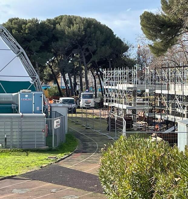 Riparte il cantiere al campo d’atletica dopo due mesi di stop 