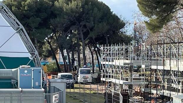Riparte il cantiere al campo d’atletica dopo due mesi di stop