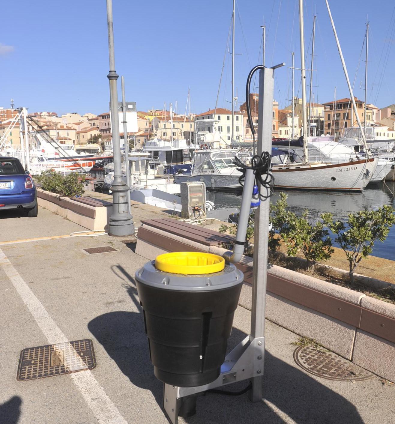 Tre nuovi “seabin” per ripulire il mare della Maddalena