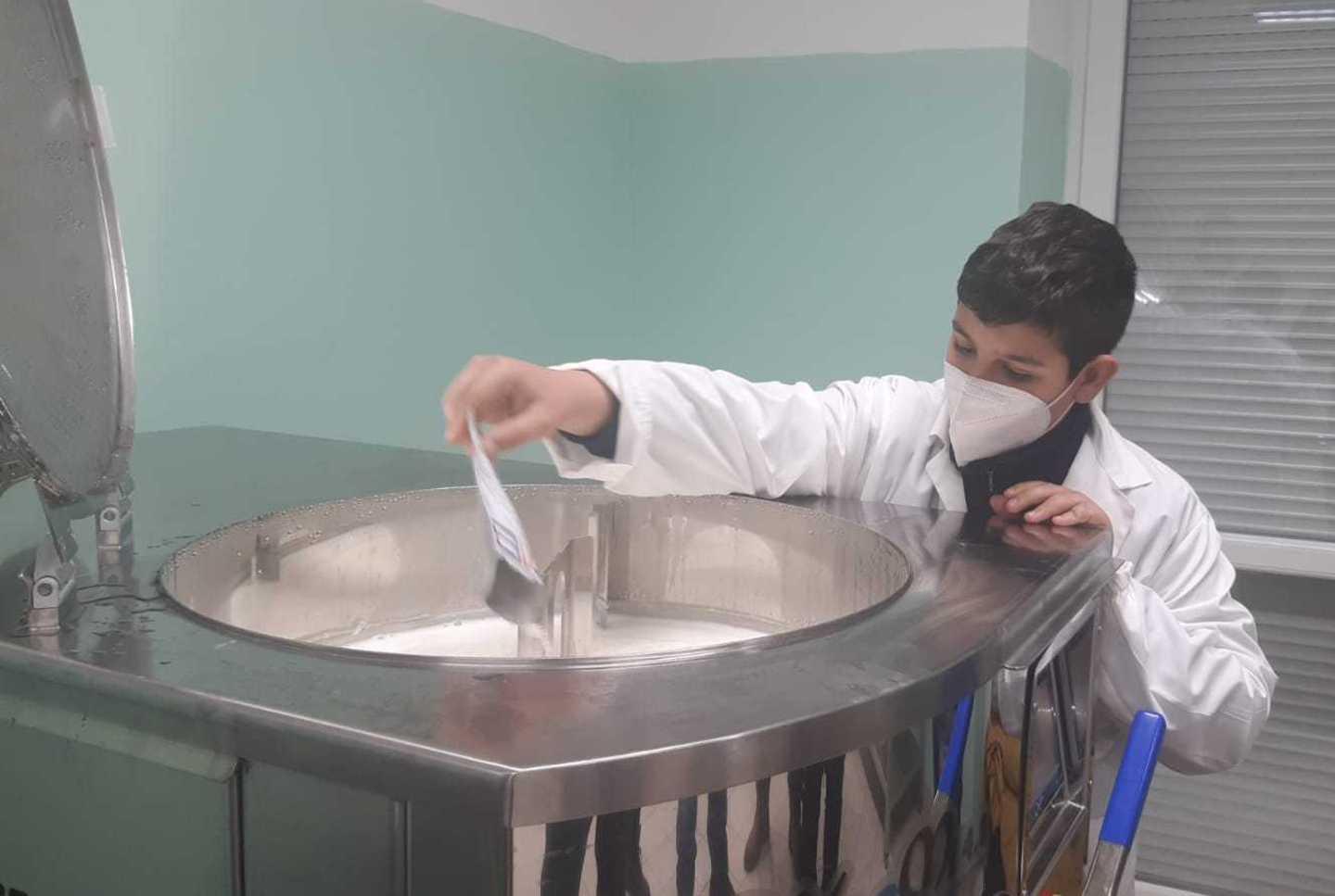 Siniscola, all’istituto agrario nasce lo yogurt alla pompia 