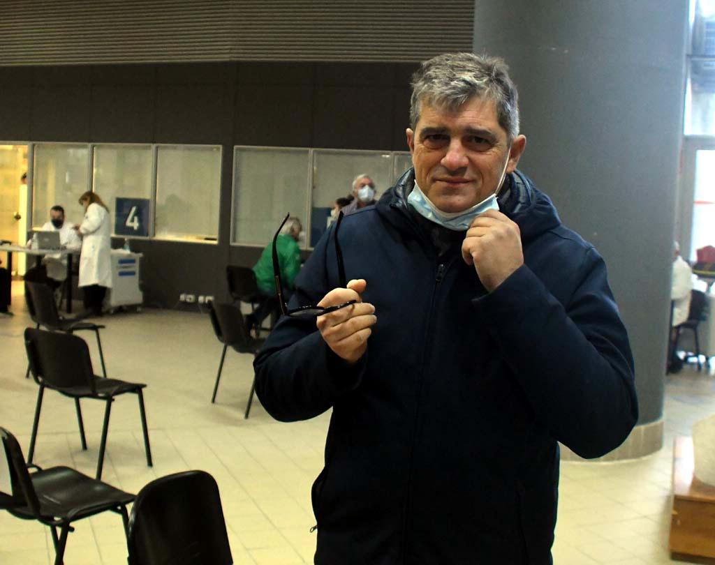 Il dottor Claudio Rasetto che dirige le cure intermedie Covid al vecchio ospedale di Massa