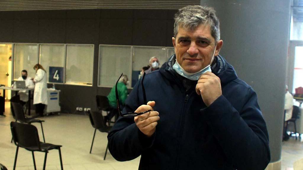 Il dottor Claudio Rasetto che dirige le cure intermedie Covid al vecchio ospedale di Massa