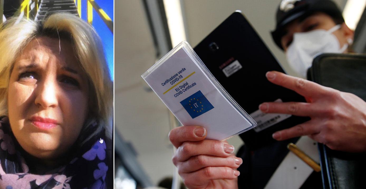 Gavorrano, si arrampica a 20 metri: "Voglio Green pass per mio figlio autistico". Dopo ore arriva il certificato 