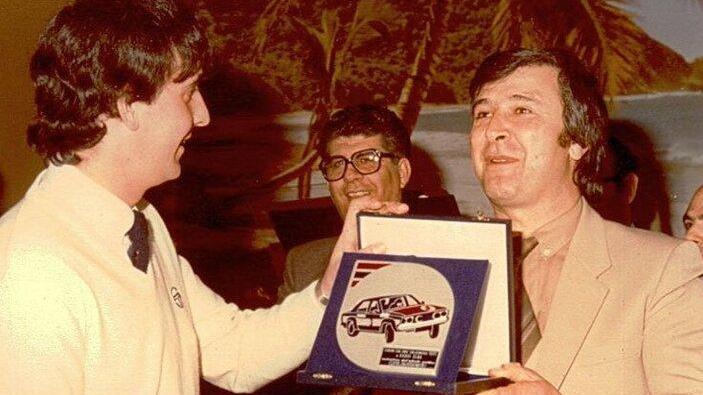 Stefano Parrini (a destra) negli anni ‘80 foto da Facebook