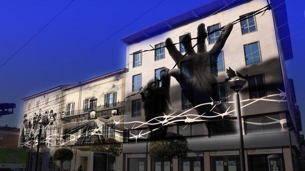 Piazza Guerrazzi ricorda la Shoah sui muri le fotografie dell’orrore Tutti gli eventi per il 27 gennaio