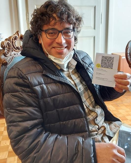 Ha avuto il green pass il venezuelano Ferrari Rios «Ora tocca alla Questura»