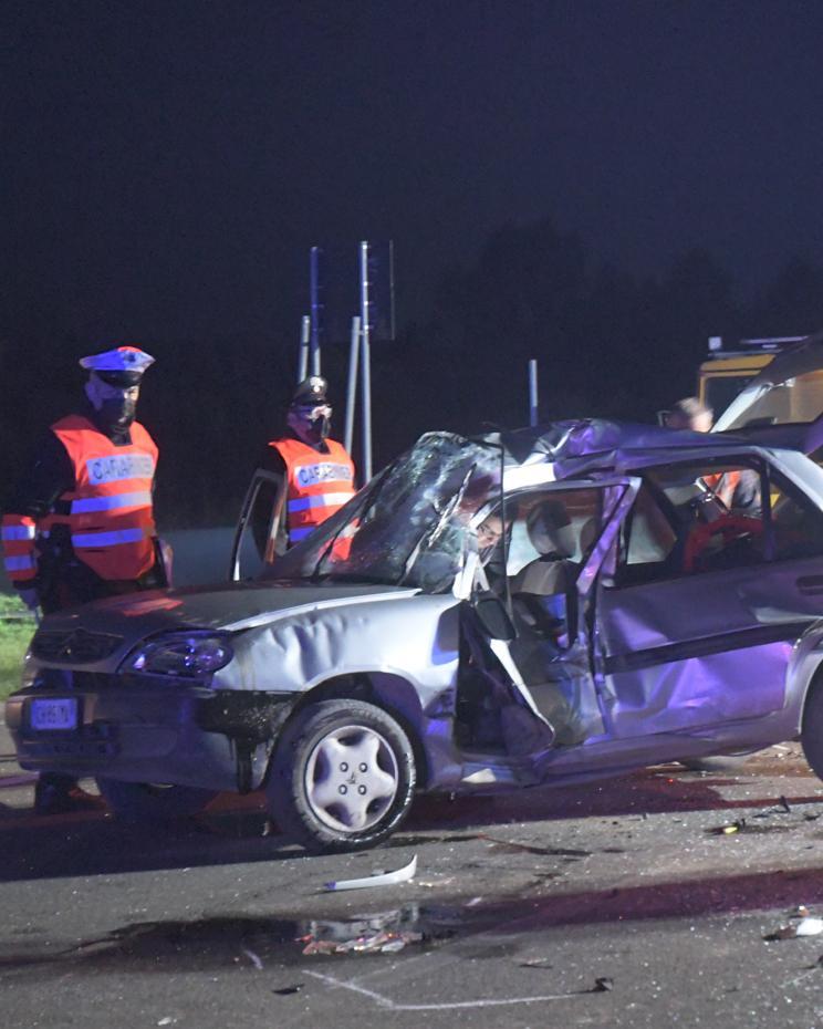 L’incidente di Terralba dovuto a una mancata precedenza