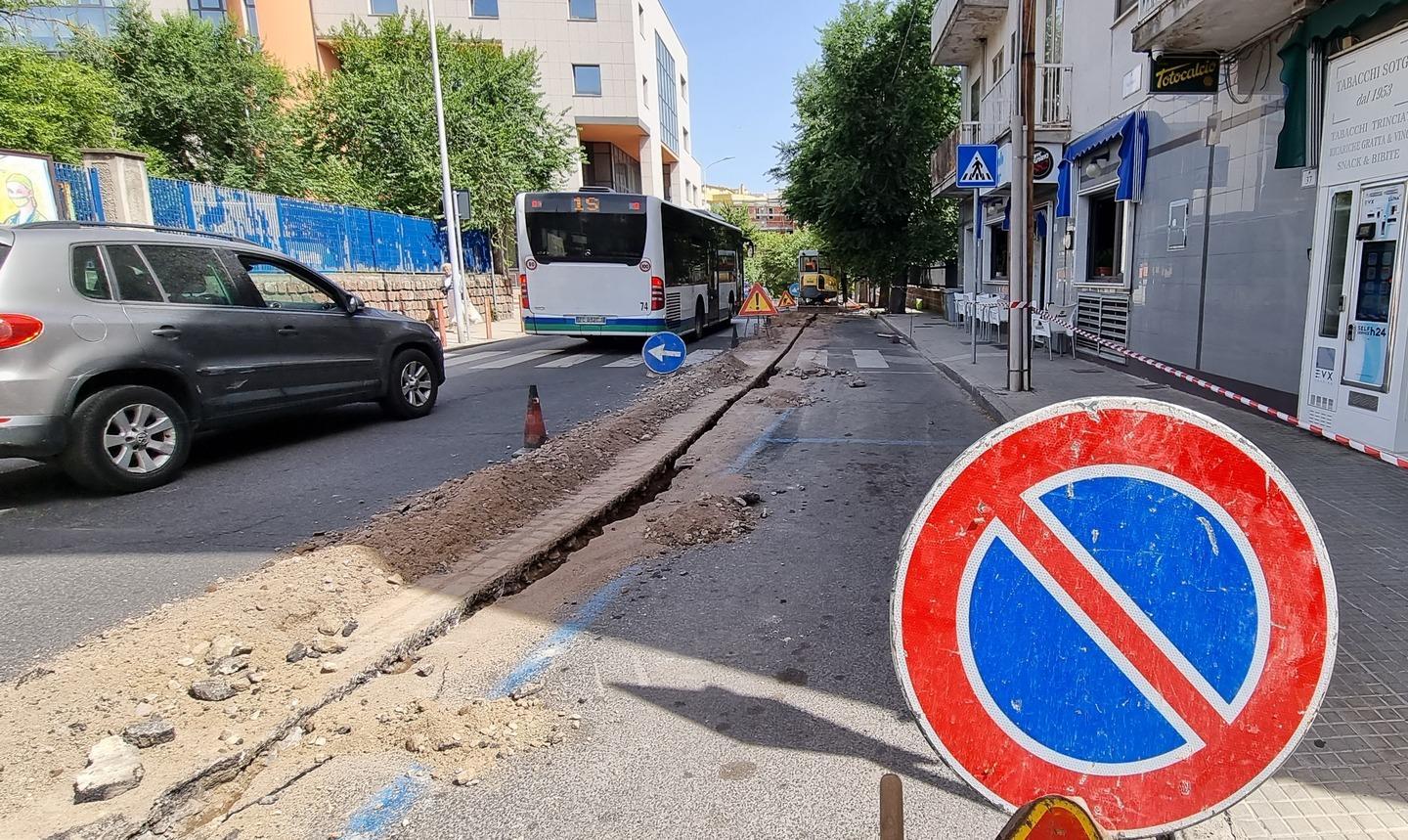 Pista ciclabile e cantieri aperti: Arcadu chiede conto al sindaco
