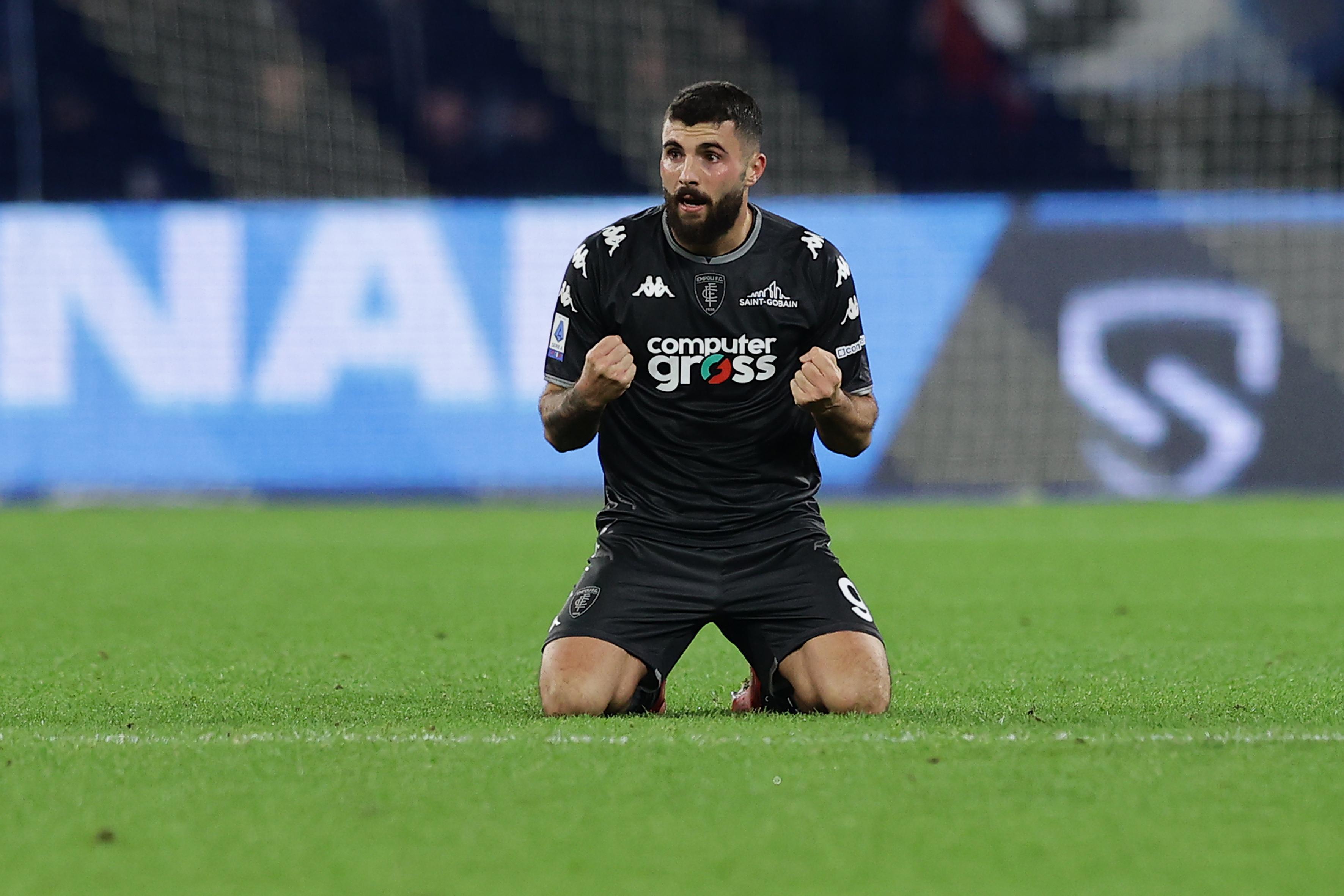 Patrick Cutrone, attaccante dell'Empoli: ha perso il padre Pasquale