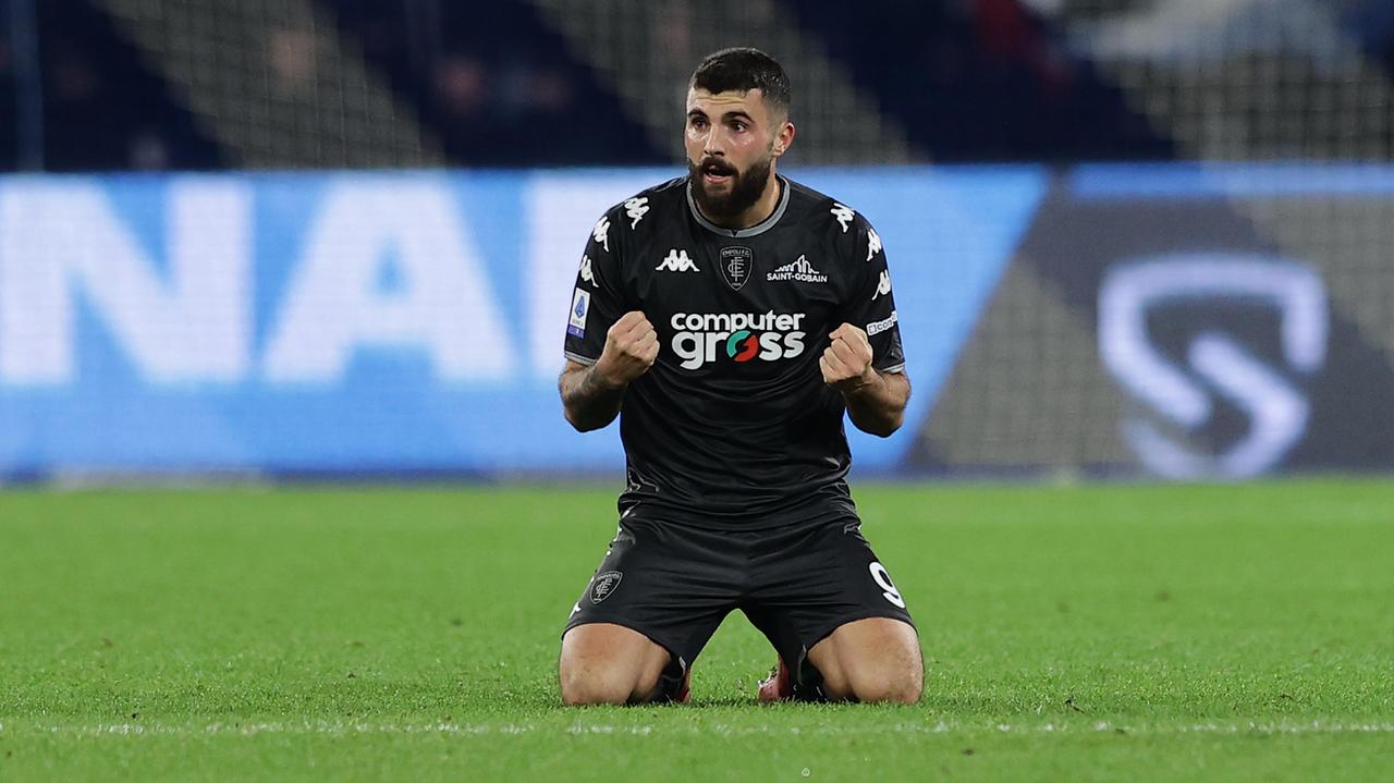 Patrick Cutrone, attaccante dell'Empoli: ha perso il padre Pasquale