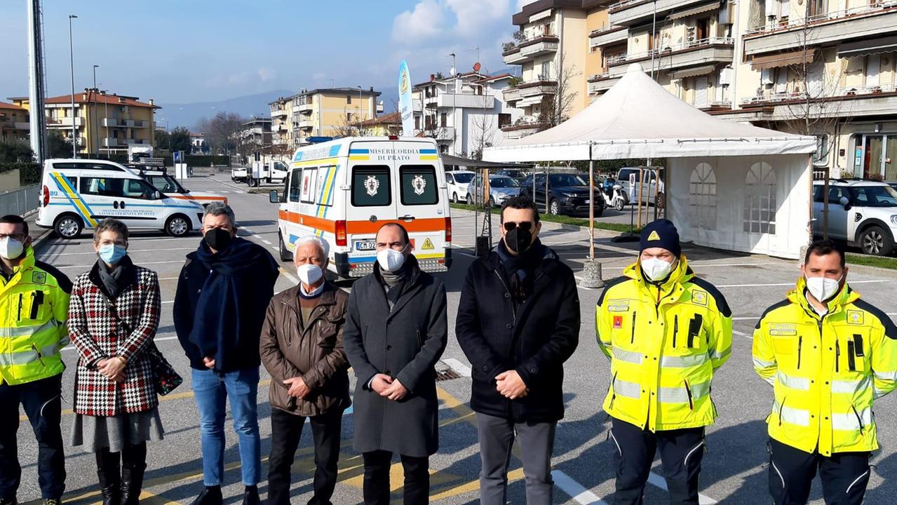 Il nuovo punto per fare i tamponi "drive through" a Montemurlo