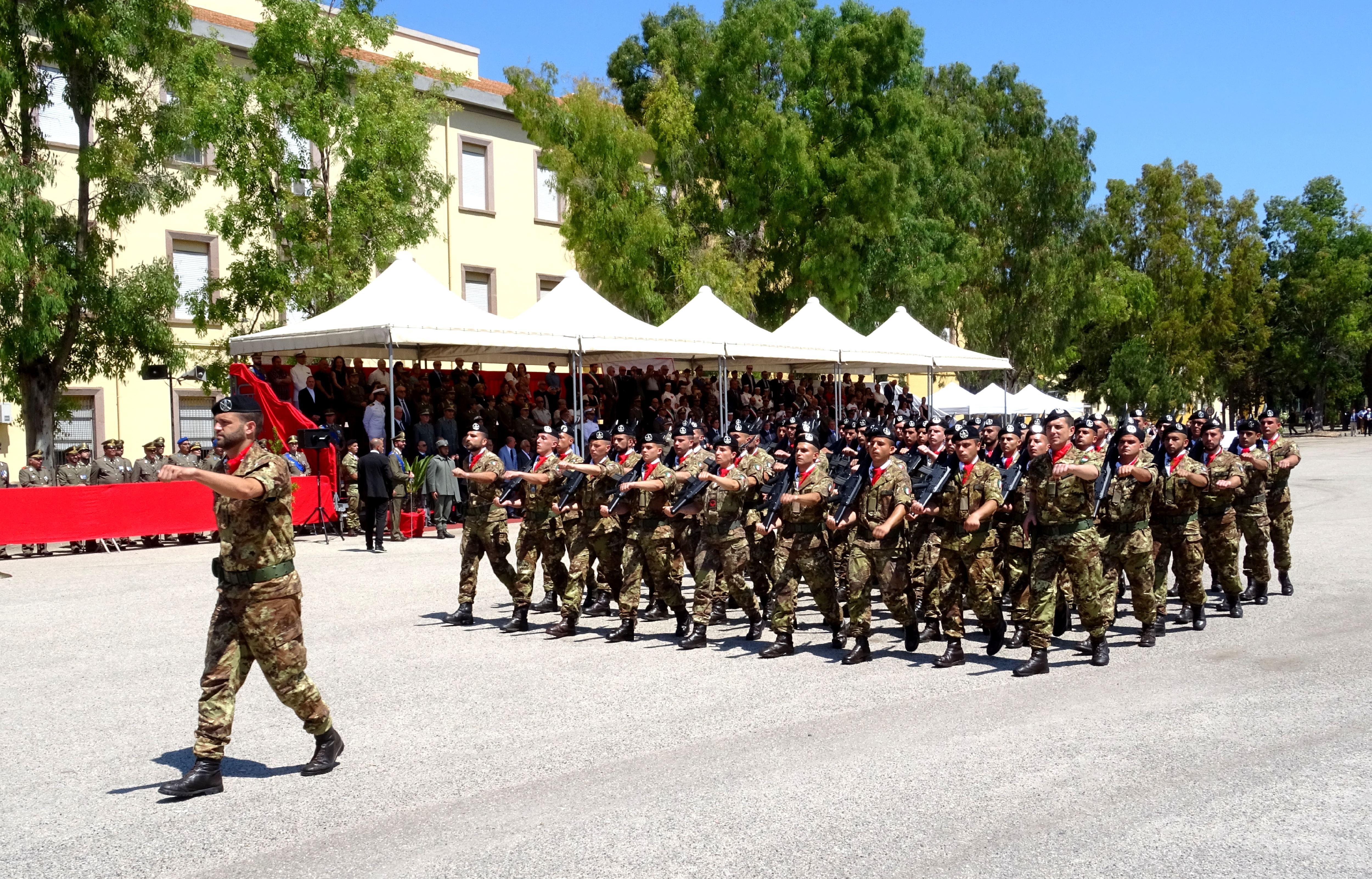 Per la Brigata Sassari è festa, doppia cerimonia alla Gonzaga e alla Monfenera