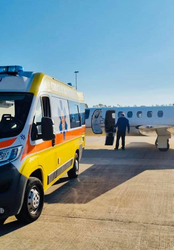 Volo salva-vita Alghero-Genova per una bimba di 3 mesi 
