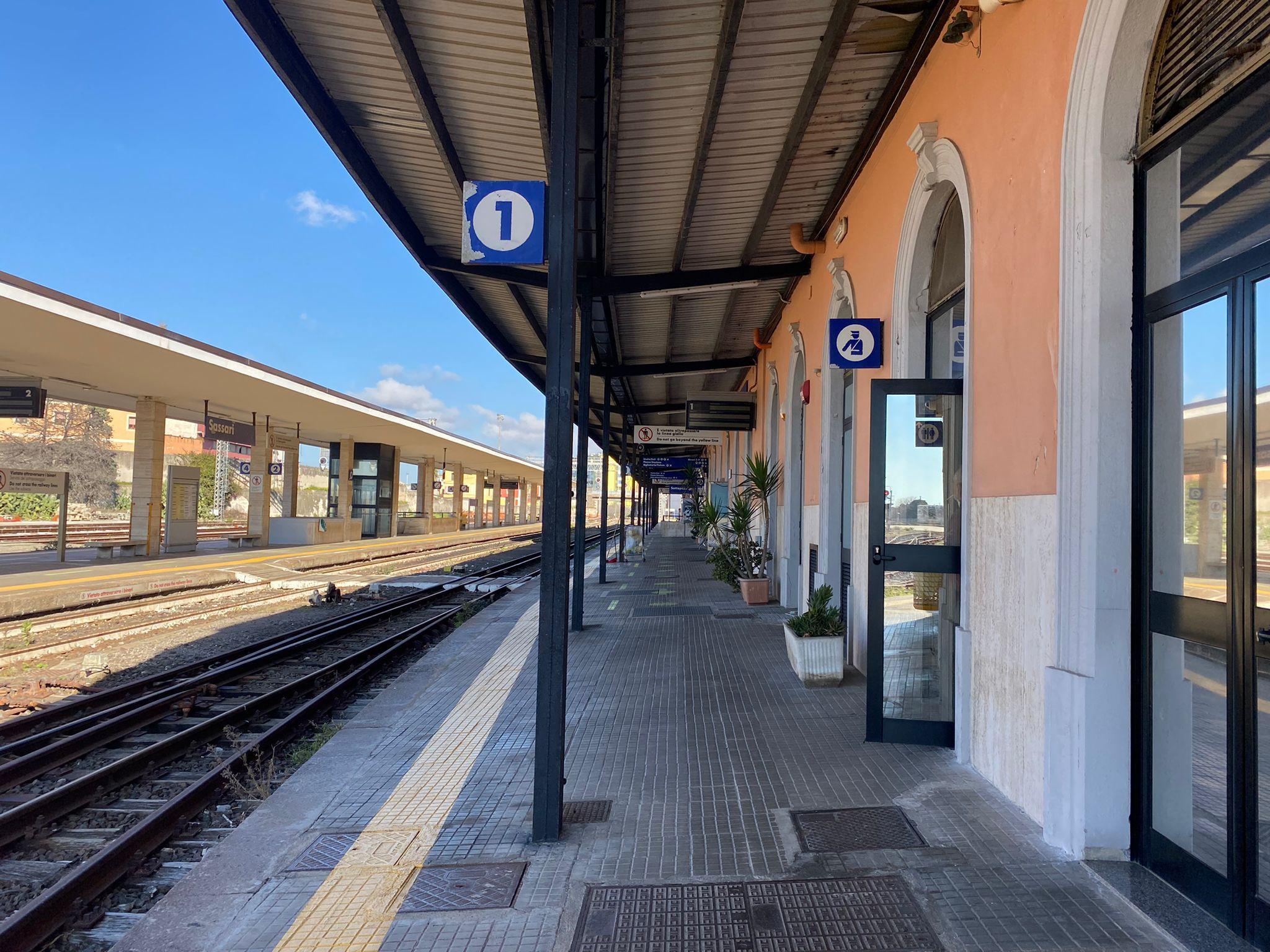 La stazione di Sassari (foto ivan nuvoli)
