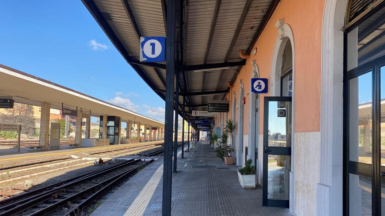La stazione di Sassari (foto ivan nuvoli)