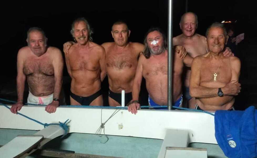 I temerari del tuffo: Susini, Volpi, Silvestri, Corazzi, Disgraziati, Conti