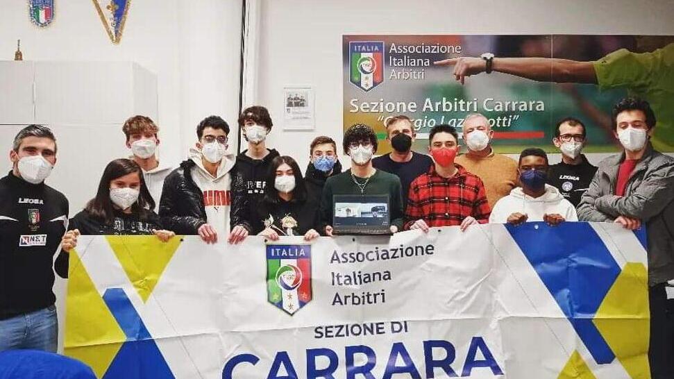 Tredici nuovi arbitri nella sezione di Carrara Ecco i loro nomi