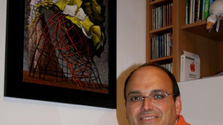 Il docente pendolare Luca Bernazzani