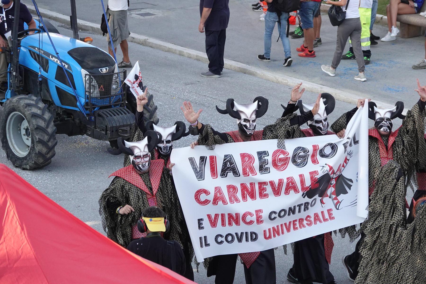 Un’immagine del Carnevale 2021