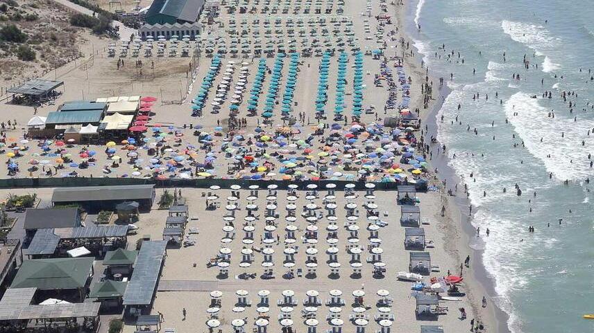 Una veduta di Tirrenia