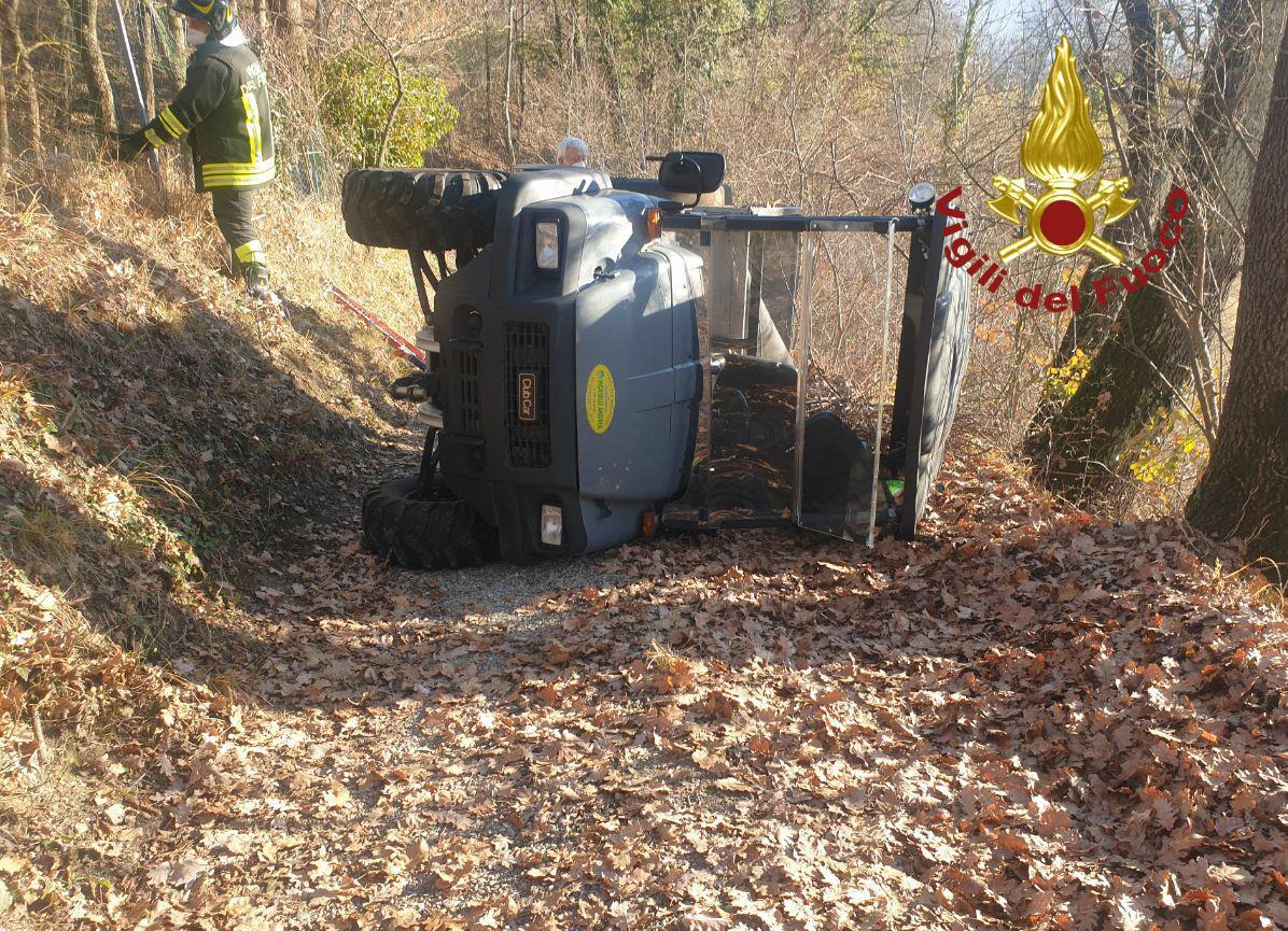 Serramazzoni. Si rovescia con il quad, 75enne perde la vita